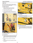 Introduction Machine Identification And Serial Numbers Standards For Machine Operator Protective Structures No Approved Field Product Changes Warranty-ερα Safety Controls And Operation Lubrication And Maintenance Hydraulic System Pilot System Electrical And Computers Engine Cooling System Track Drive Lift Boom Tilt Boom Attachment Drive Push Bar And Debris Door Winch Compressed Air System