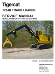 Tigercat T234B Loader Service Repair Manual (234T7000-234T8000) - PDF File Download