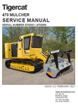 Tigercat 470 Mulcher Service Repair Manual (4700101-4702000, 4702001-4702500) - PDF File Download