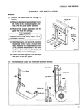 Safety Operating Controls Operation Maintenance Specifications & Service DataGeneral information Cooling system Electrical system Power train 2-speed powershift transmission 3-speed powershift transmission Front axle and reduc- tion differential Rear axle Brake system Steering system Hydraulic system Masts and forks Hydraulic fork positioners Hydraulic ide shifters Service data