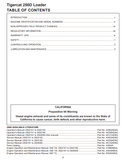 Master the operation of your Tigercat 250D Loader with this comprehensive operator/user manual. Easily access and download a PDF file for models 2502101-2504500 and 2502161-2504000. Enhance your expertise with factual, scientific language and improve your productivity with the proven benefits of this user-friendly guide.