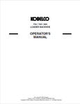 KOBELCO 750, 760, 860 LOADER BACKHOE - OPERATOR MANUAL PDF DOWNLAOD
