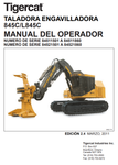 Tigercat 845C Feller Buncher Operator/User Manual (84511501-84512500, 84511501-84511860) - PDF File Download