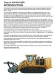 Download Complete Operator/User Manual PDF For Tigercat 480 Mulcher | Serial No. (4800101-4801000)