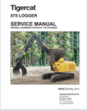 Tigercat 875 Logger Service Manual (8750101 - 8750500) - PDF File Download