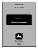 John Deere X110, X120, X140 Lawn Tractor Operation and Diagnostics Technical Repair Manual TM2373 NOVEMBER 2009