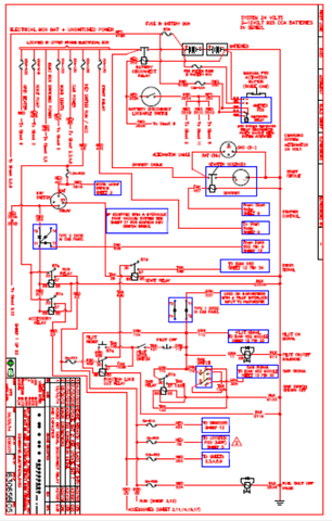 Tigercat 845D Feller Buncher Electrical Schematic Manual (84512501-84513000, 845x2501-845x2600) - PDF File Download