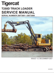 Tigercat T250D Loader Service Repair Manual (250T2101-250T3500, 250T3001-250T3500) - PDF File Download