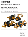 Tigercat 620E Skidder Service Repair Manual (6206201-6209000, 6206201-6206400) - PDF File Download