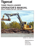 Tigercat T250D Loader Operator/User Manual (250T2101-250T3500, 250T2201-250T3000) - PDF File Download