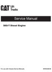 S6S-T Caterepillar Diesel Engine (Forklift) Service Repair Manual - PDF File Download