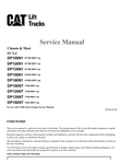 DP120N1-DP150NT Caterepillar Forklift Service Repair Manual - PDF File Download