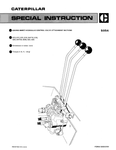 Hydraulic Control Valve Attachment Section Caterepillar Forklift Instruction Manual - PDF File Download