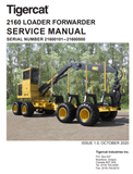 Tigercat 2160 Loader Forwarder Service Repair Manual (21600101-21600500) - PDF File Download