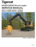 Tigercat LS855E Shovel Logger Service Repair Manual (85503001-85504000) - PDF File Download