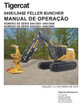 Tigercat 845E Feller Buncher Operator/User Manual (84513001-84513500) - PDF File Download.