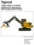 Tigercat T250D Loader Service Repair Manual (250T2101-250T3500, 250T2151-250T2200) - PDF File Download