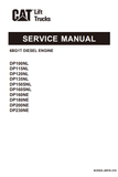 6BG1T Caterepillar Diesel Engine (Forklift) Service Repair Manual - PDF File Download