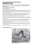 Download Complete Operator/User Manual PDF For Tigercat 870 Feller Buncher | Serial No. (8700101-87011499)