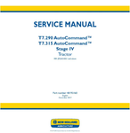NEW HOLLAND AUTOCOMMAND SIDEWINDER II T7.290 AND T7.315 TRACTOR SERVICE MANUAL - PDF