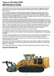 Download Complete Service Repair Manual PDF For Tigercat 480 Mulcher | Serial No. (4800101-4801000)