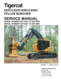 Tigercat 830C Feller Buncher Service Repair Manual (83011001-83013000, 83012001-83013000) - PDF File Download