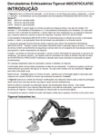 Download Complete Operator/User Manual PDF For Tigercat 870C Feller Buncher | Serial No. (87011501-87013500, 87012101-87012499) - Portuguese