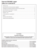 Download Complete Operator/User Manual PDF For Tigercat 880E Logger | Serial No. (8801501-8802000)