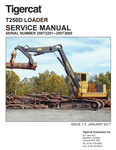 Tigercat T250D Loader Service Repair Manual (250T2101-250T3500, 250T2201-250T3000) - PDF File Download