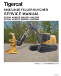 Tigercat 845E Feller Buncher Service Repair Manual (84513001-84513500) - PDF File Download