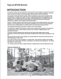 Download Complete Operator / User Manual PDF For Tigercat M726D Mulcher | Serial No. (726M3001 - 726M3499)