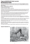 Download Complete Service Repair Manual PDF For Tigercat 860 Feller Buncher | Serial No. (8600501-86011499)