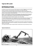 Download Complete Operator/User Manual PDF For Tigercat 250 Loader | Serial No. (2500101-2500499)