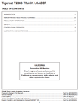 The Tigercat T234B Loader Operator/User Manual is a comprehensive guide that provides instruction on the use and operation of the Tigercat T234B Loader (234T7000-234T8000). This PDF file download offers valuable insights, tips, and techniques from industry experts, ensuring efficient and safe operation of the loader.