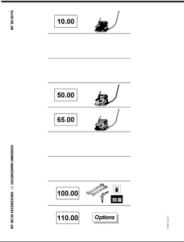 Bomag BP 20/50 D Vibrating Plates Non Reversible Parts Catalogue Manual 00825031 - PDF File Download