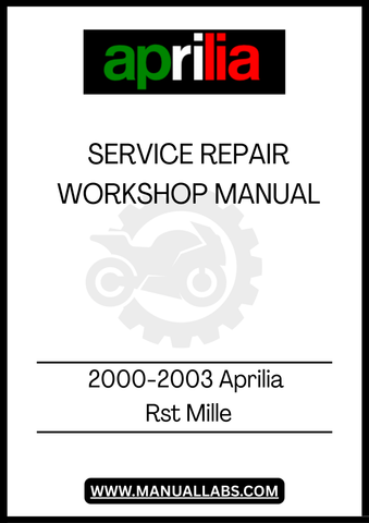 UNLOCK THE FULL POTENTIAL OF YOUR 2000-2003 APRILIA RST MILLE WITH OUR COMPREHENSIVE SERVICE REPAIR WORKSHOP MANUAL IN PDF FORMAT. THIS ESSENTIAL GUIDE IS DESIGNED TO PROVIDE YOU WITH DETAILED INSTRUCTIONS AND INSIGHTS, ENSURING THAT YOU CAN PERFORM MAINTENANCE AND REPAIRS WITH CONFIDENCE AND PRECISION.