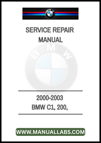 UNLOCK THE FULL POTENTIAL OF YOUR 2000-2003 BMW C1 WITH OUR COMPREHENSIVE SERVICE REPAIR MANUAL IN PDF FORMAT. THIS ESSENTIAL GUIDE IS DESIGNED TO PROVIDE YOU WITH DETAILED INSTRUCTIONS AND INSIGHTS, ENSURING THAT YOU CAN PERFORM MAINTENANCE AND REPAIRS WITH CONFIDENCE. 

FEATURING STEP-BY-STEP PROCEDURES, WIRING DIAGRAMS, AND TROUBLESHOOTING TIPS, THIS MANUAL COVERS EVERYTHING FROM ROUTINE SERVICE TO COMPLEX REPAIRS. WHETHER YOU'RE A SEASONED MECHANIC OR A DIY ENTHUSIAST, YOU'LL FIND THE INFORMATION YOU NE