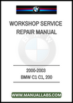 DON’T LET MINOR PROBLEMS TURN INTO MAJOR HEADACHES. EQUIP YOURSELF WITH THE 2000-2003 BMW C1 WORKSHOP SERVICE REPAIR MANUAL TODAY AND ENSURE YOUR VEHICLE REMAINS IN PEAK CONDITION. DOWNLOAD YOUR PDF FILE NOW AND TAKE THE FIRST STEP TOWARDS HASSLE-FREE MAINTENANCE AND REPAIR!