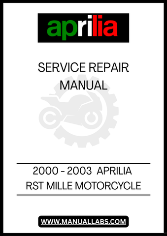 UNLOCK THE FULL POTENTIAL OF YOUR 2000-2003 APRILIA RST MILLE WITH OUR COMPREHENSIVE SERVICE REPAIR MANUAL IN PDF FORMAT. THIS ESSENTIAL GUIDE IS DESIGNED TO PROVIDE YOU WITH DETAILED INSTRUCTIONS, DIAGRAMS, AND TROUBLESHOOTING TIPS TO KEEP YOUR MOTORCYCLE RUNNING SMOOTHLY AND EFFICIENTLY.