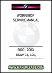 UNLOCK THE FULL POTENTIAL OF YOUR 2000 - 2003 BMW C1, 125 WITH OUR COMPREHENSIVE WORKSHOP SERVICE MANUAL IN PDF FORMAT. THIS ESSENTIAL GUIDE IS DESIGNED TO PROVIDE YOU WITH DETAILED INSTRUCTIONS AND INSIGHTS, ENSURING THAT YOU CAN PERFORM MAINTENANCE AND REPAIRS WITH CONFIDENCE.

INSIDE THIS MANUAL, YOU'LL FIND STEP-BY-STEP PROCEDURES, WIRING DIAGRAMS, AND TROUBLESHOOTING TIPS TAILORED SPECIFICALLY FOR YOUR BMW C1. WHETHER YOU'RE A SEASONED MECHANIC OR A DIY ENTHUSIAST, THIS RESOURCE WILL HELP YOU SAVE TIME