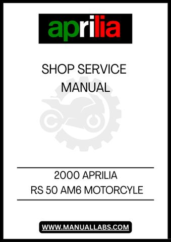 DON’T LET A LACK OF INFORMATION HOLD YOU BACK. INVEST IN THIS PDF SERVICE MANUAL TODAY AND EMPOWER YOURSELF TO MAINTAIN YOUR APRILIA RS 50 AM6 LIKE A PRO. ENJOY PEACE OF MIND KNOWING YOU HAVE THE RIGHT RESOURCES TO KEEP YOUR RIDE IN TOP CONDITION.