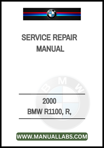 UNLOCK THE FULL POTENTIAL OF YOUR 2000 BMW R1100 WITH OUR COMPREHENSIVE FACTORY SERVICE REPAIR MANUAL IN PDF FORMAT. THIS ESSENTIAL GUIDE IS DESIGNED SPECIFICALLY FOR R MODELS,
