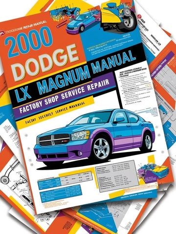 2000 DODGE LX MAGNUM FACTORY SHOP SERVICE REPAIR MANUAL - PDF