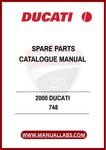 INVEST IN YOUR DUCATI EXPERIENCE TODAY BY SECURING THIS INVALUABLE PDF MANUAL. WITH THE 2000 DUCATI 748 SPARE PARTS CATALOGUE AT YOUR FINGERTIPS, YOU CAN CONFIDENTLY