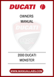 INVEST IN YOUR DUCATI MONSTER TODAY BY DOWNLOADING THIS INVALUABLE OWNERS MANUAL. EQUIP YOURSELF WITH THE KNOWLEDGE TO ENHANCE YOUR RIDING EXPERIENCE, TROUBLESHOOT