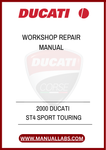 DON'T LET MINOR ISSUES TURN INTO MAJOR PROBLEMS. INVEST IN THE 2000 DUCATI ST4 SPORT TOURING WORKSHOP REPAIR MANUAL TODAY AND ENSURE YOUR BIKE RUNS SMOOTHLY FOR YEARS