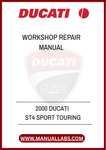 DON'T LET MINOR ISSUES TURN INTO MAJOR PROBLEMS. INVEST IN THE 2000 DUCATI ST4 WORKSHOP REPAIR MANUAL TODAY AND ENSURE YOUR RIDE REMAINS AS EXHILARATING AS THE DAY YOU BROUGHT