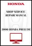 2000 HONDA PRELUDE SHOP SERVICE REPAIR MANUAL - PDF