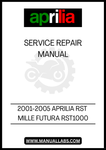 UNLOCK THE FULL POTENTIAL OF YOUR 2001-2005 APRILIA RST MILLE FUTURA RST1000 WITH OUR COMPREHENSIVE SERVICE REPAIR MANUAL IN PDF FORMAT. THIS ESSENTIAL GUIDE IS DESIGNED TO PROVIDE YOU WITH DETAILED INSTRUCTIONS AND INSIGHTS, ENSURING THAT YOU CAN PERFORM MAINTENANCE AND REPAIRS WITH CONFIDENCE. 