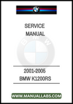 UNLOCK THE FULL POTENTIAL OF YOUR 2001-2005 BMW K1200RS WITH OUR COMPREHENSIVE SERVICE MANUAL IN PDF FORMAT. THIS ESSENTIAL GUIDE PROVIDES DETAILED INSTRUCTIONS, DIAGRAMS, AND SPECIFICATIONS TO HELP YOU MAINTAIN AND REPAIR YOUR MOTORCYCLE WITH CONFIDENCE.